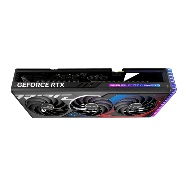 کارت گرافیک مدل Asus ROG Strix GeForce RTX 4070 Ti SUPER ایسوس — تصویر ۳