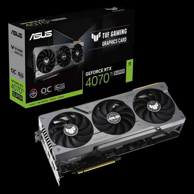 کارت گرافیک مدل ASUS TUF Gaming GeForce RTX 4070 Ti SUPER OC ایسوس