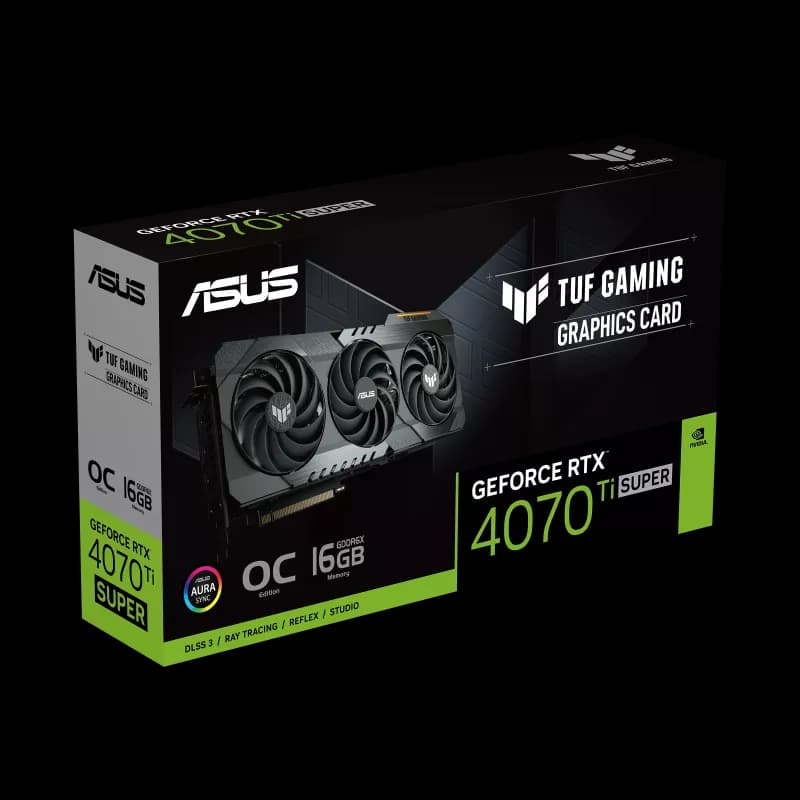 کارت گرافیک مدل ASUS TUF Gaming GeForce RTX 4070 Ti SUPER OC ایسوس — تصویر ۴