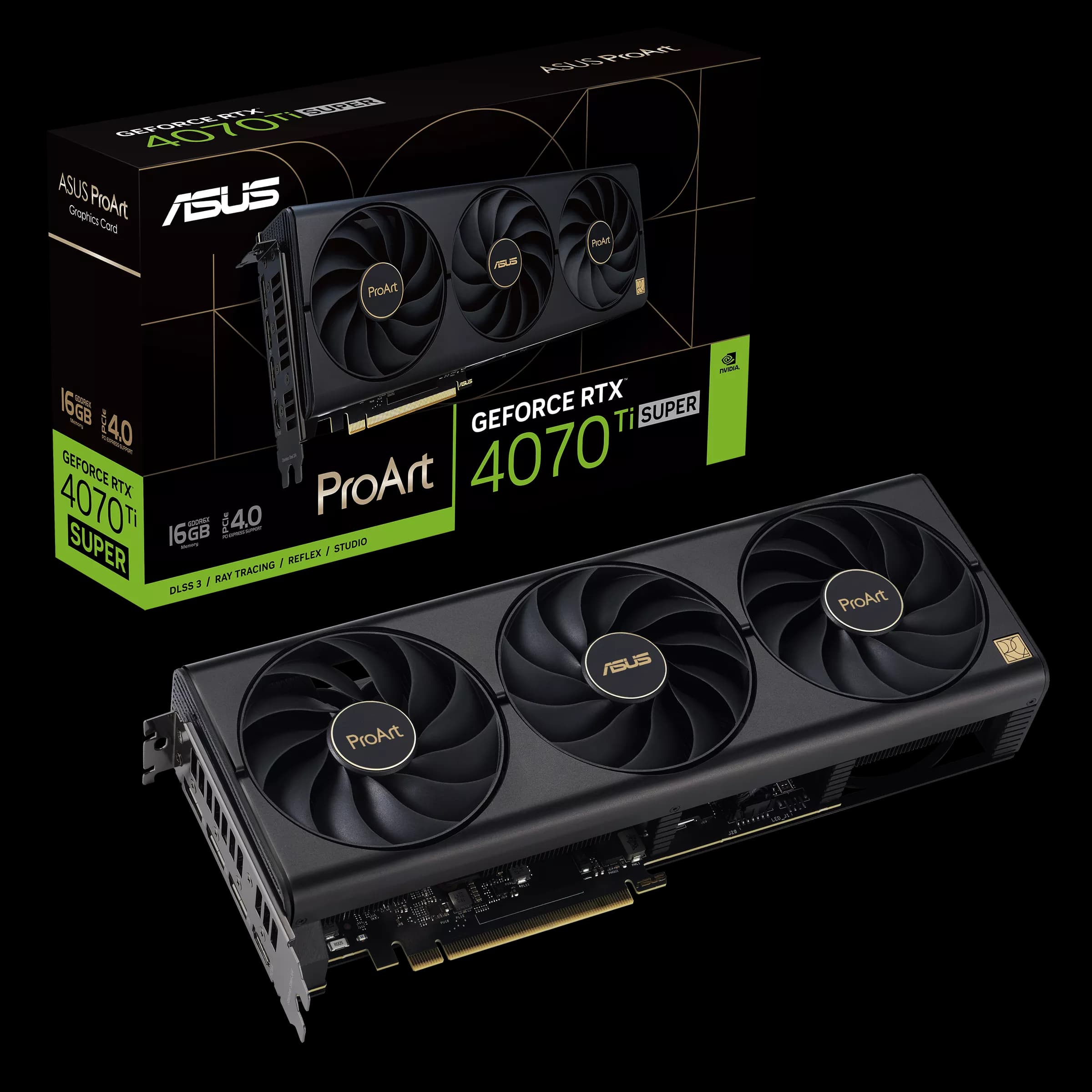 کارت گرافیک مدل ProArt GeForce RTX 4070 Ti SUPER ایسوس