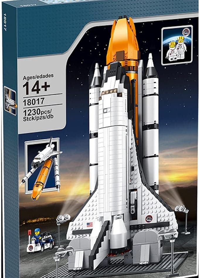 لگو شاتل فضایی مدل Space Shuttle کد 18017 — تصویر ۳
