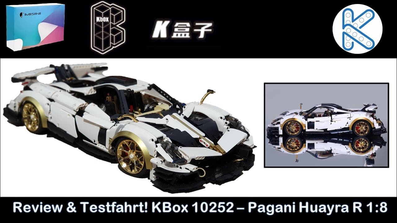 لگو ماشین PAGANI مدل Pagani Huayra R کد 10252 — تصویر ۳