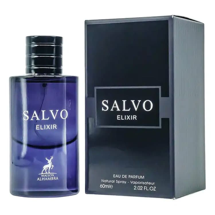 ادو پرفیوم مردانه Maison Alhambra Salvo Elixir حجم 60 میلی لیتر — تصویر ۲