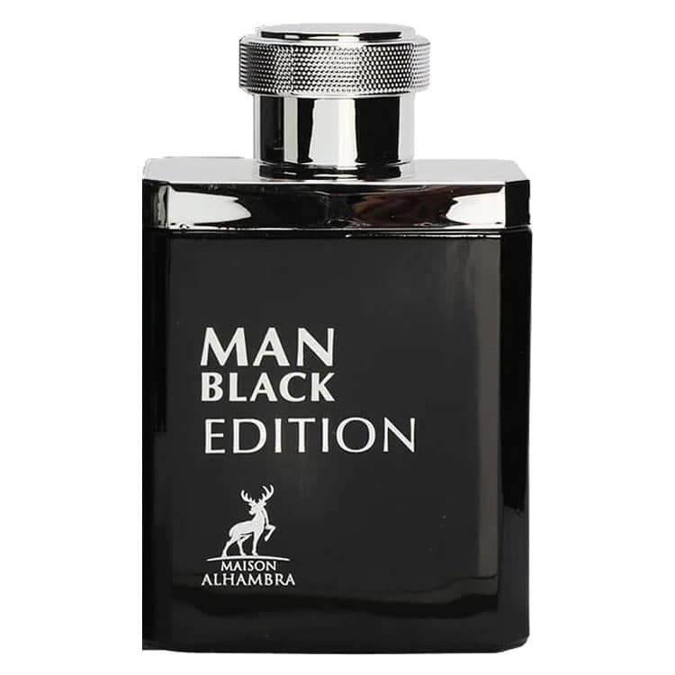 ادو پرفیوم مردانه Maison Alhambra Man Black Edition حجم 100 میلی لیتر