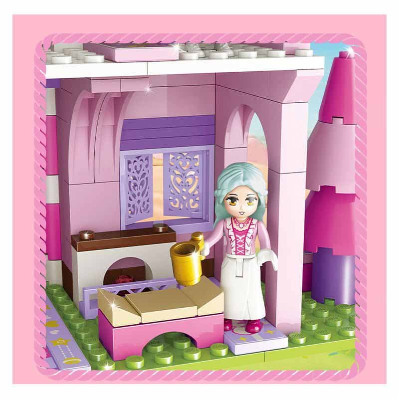 لگو خانه آبنباتی مدل Princess برند GUDI کد 30003 — تصویر ۵