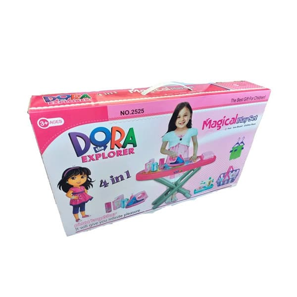 ست اسباب بازی اتو و میز اتو مدل Dora Magical کد 0015 — تصویر ۴
