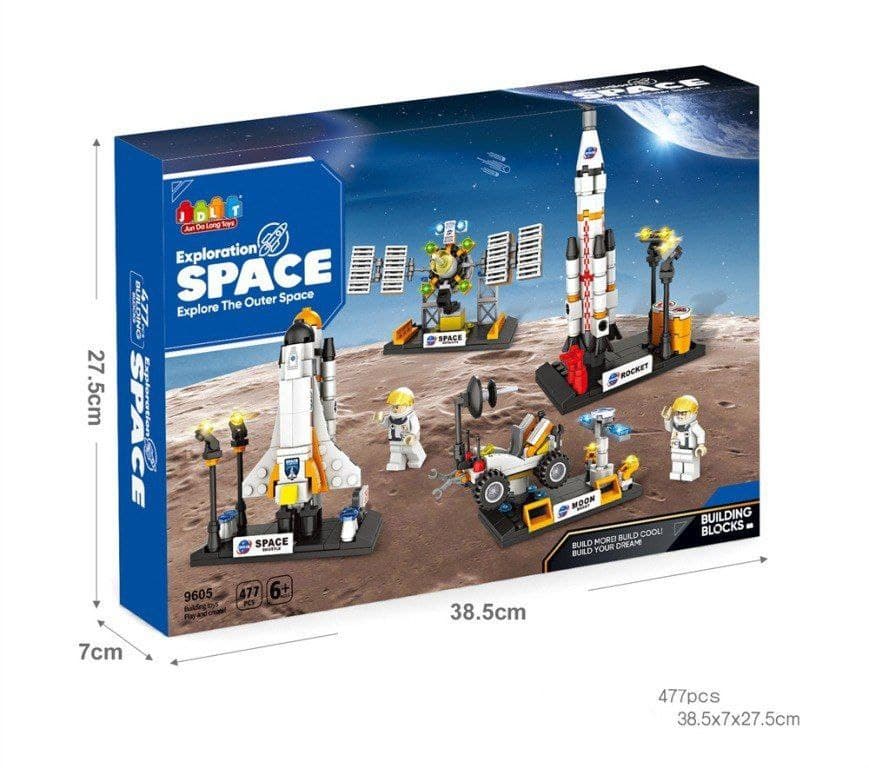 لگو شاتل فضایی مدل SPACE برند JDLT کد 9605
