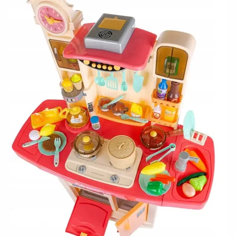 ست اسباب بازی آشپزخانه 74 قطعه مدل Fun Kitchen کد 998B — تصویر ۶