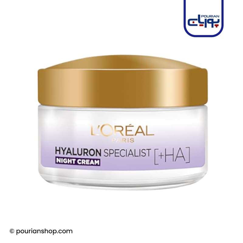 کرم ضد چروک و آبرسان لورآل مدل HYALURON SPECIALIST حجم 50 میلی لیتر