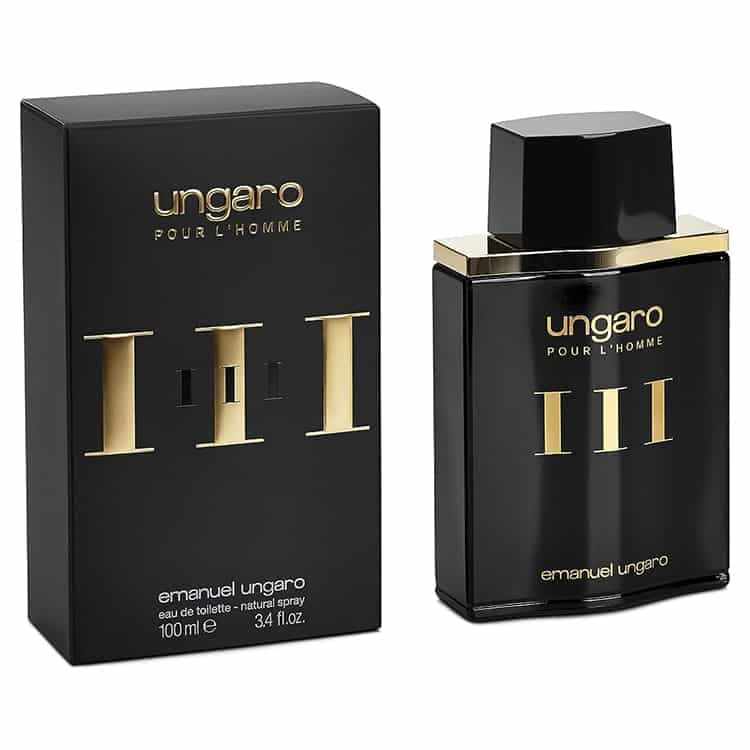 ادو تویلت مردانه emanuel ungaro 3 حجم 100 میلی لیتر — تصویر ۲