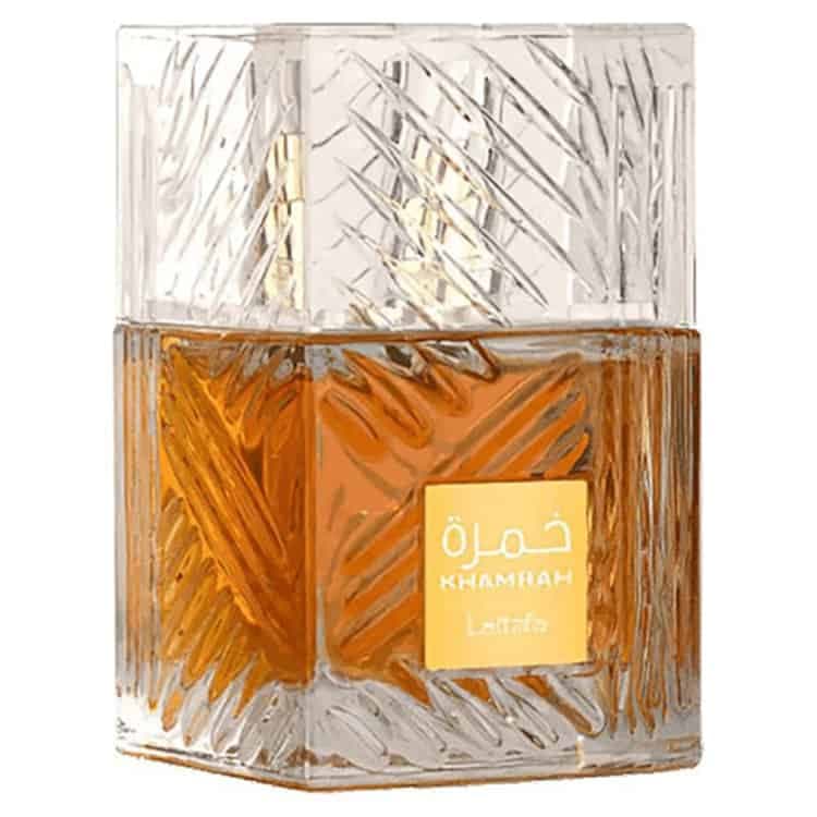 ادو پرفیوم مردانه و زنانه Lattafa Perfumes Khamrah حجم 100 میلی لیتر — تصویر ۳
