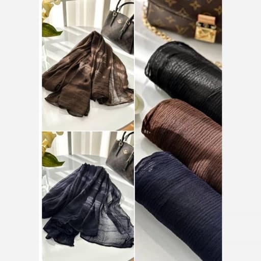 شال و روسری نخی کبریتی وارداتی