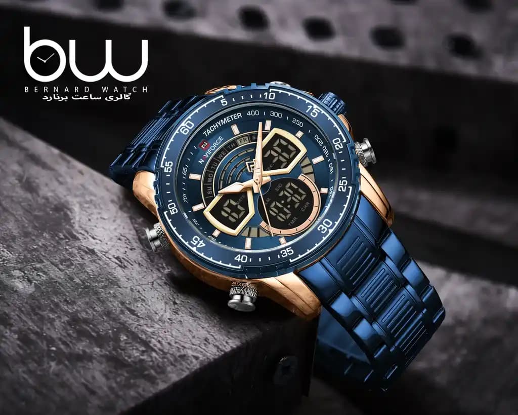 ساعت نیوی فورس مردانه | Naviforce 9189 Blue — تصویر ۳