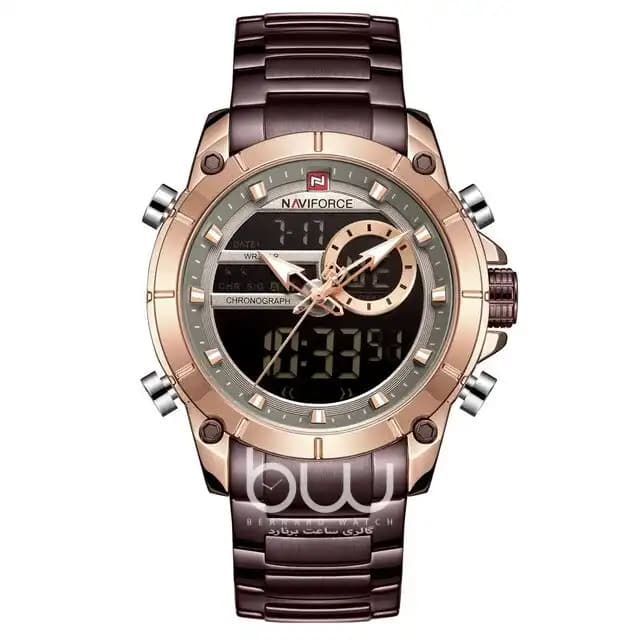 ساعت نیوی فورس مردانه | Naviforce 9163 Brown