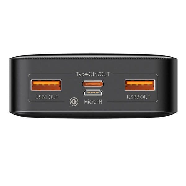 پاوربانک باسئوس مدل Bipow Digital Display PPDML-M ظرفیت 20000 میلی آمپر ساعت با توان 20 وات — تصویر ۲