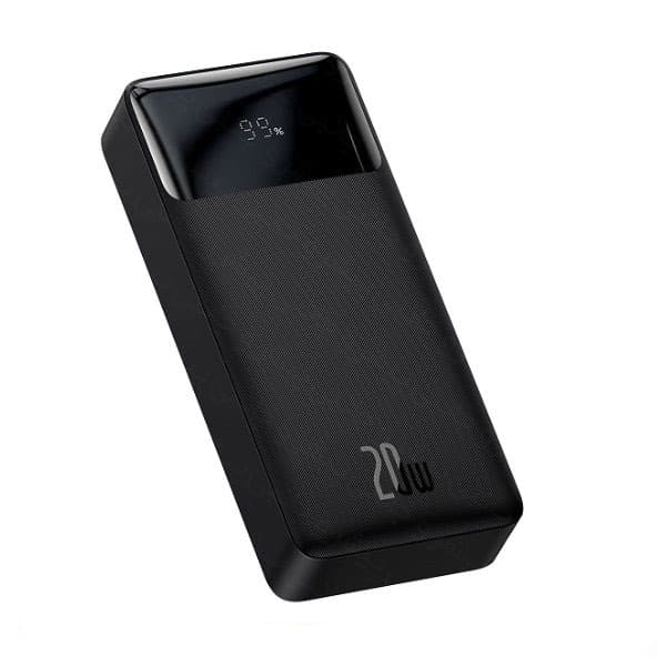پاوربانک باسئوس مدل Bipow Digital Display PPDML-M ظرفیت 20000 میلی آمپر ساعت با توان 20 وات