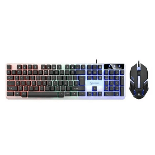 کیبورد و ماوس گیمینگ Limeide مدل GTX350 ست گیمینگ سیمی با نورپردازی RGB