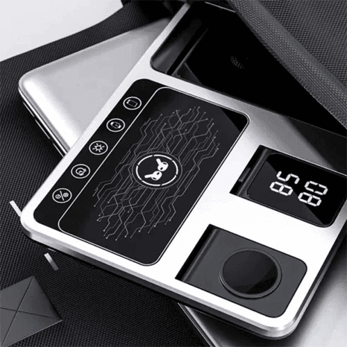 شارژر وایرلس 4 کاره گرین لاین مدل Wireless Charging Station با توان 15 وات — تصویر ۳