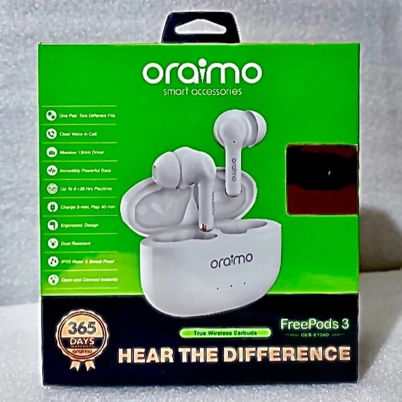 هدفون بی‌ سیم اُرایمو مدل Freepods 3 — تصویر ۵