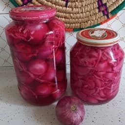 ترشی پیاز قرمزگیلان یک کیلویی گیلان.رشت — تصویر ۲