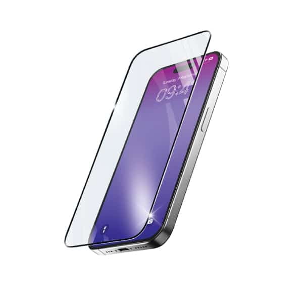 محافظ صفحه نمایش هیسکا H51 مناسب آیفون 13 تا 17، شفاف 9H فول کاور — تصویر ۴