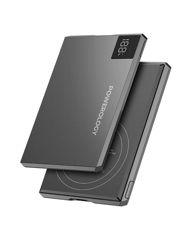 پاوربانک مگ سیف پاورولوژی Powerology Tender 5000mAh MagSafe Power Bank PPBCHA107GY