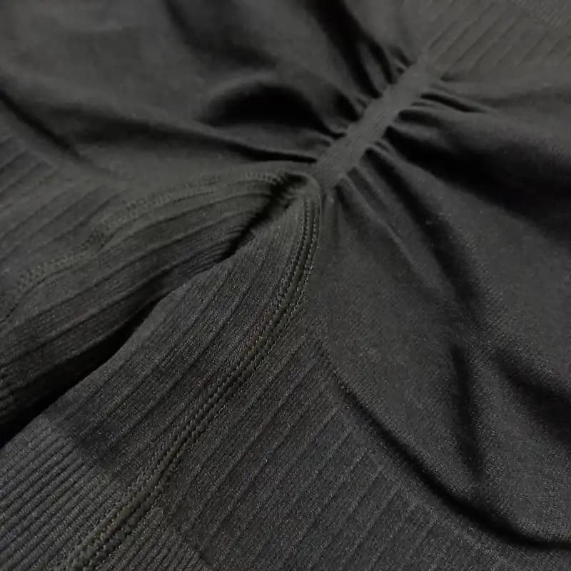 شورتک اورجینال پشت چین دار سیملس مشکی SH-K12 — تصویر ۷