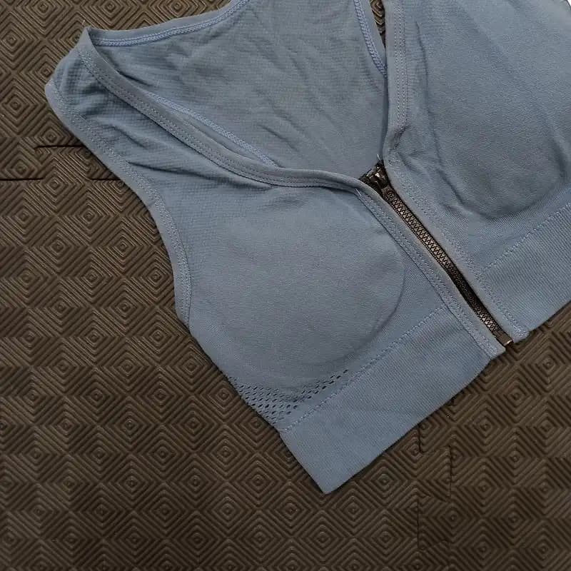 نیمتنه ورزشی زنانه سیملس زیپ دار NT-Z42 — تصویر ۵