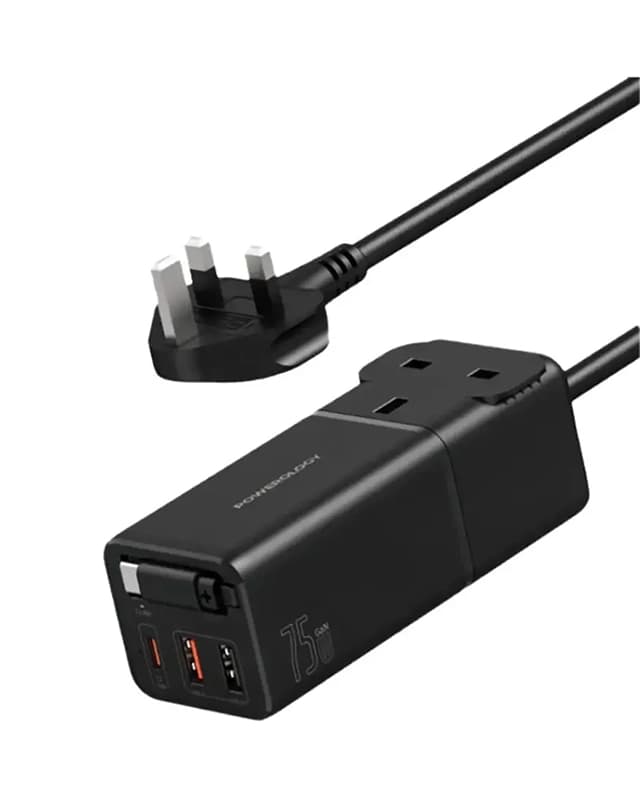 شارژر رومیزی 75 وات پاورولوژی Powerology Desktop Charging Station PWCUQC040