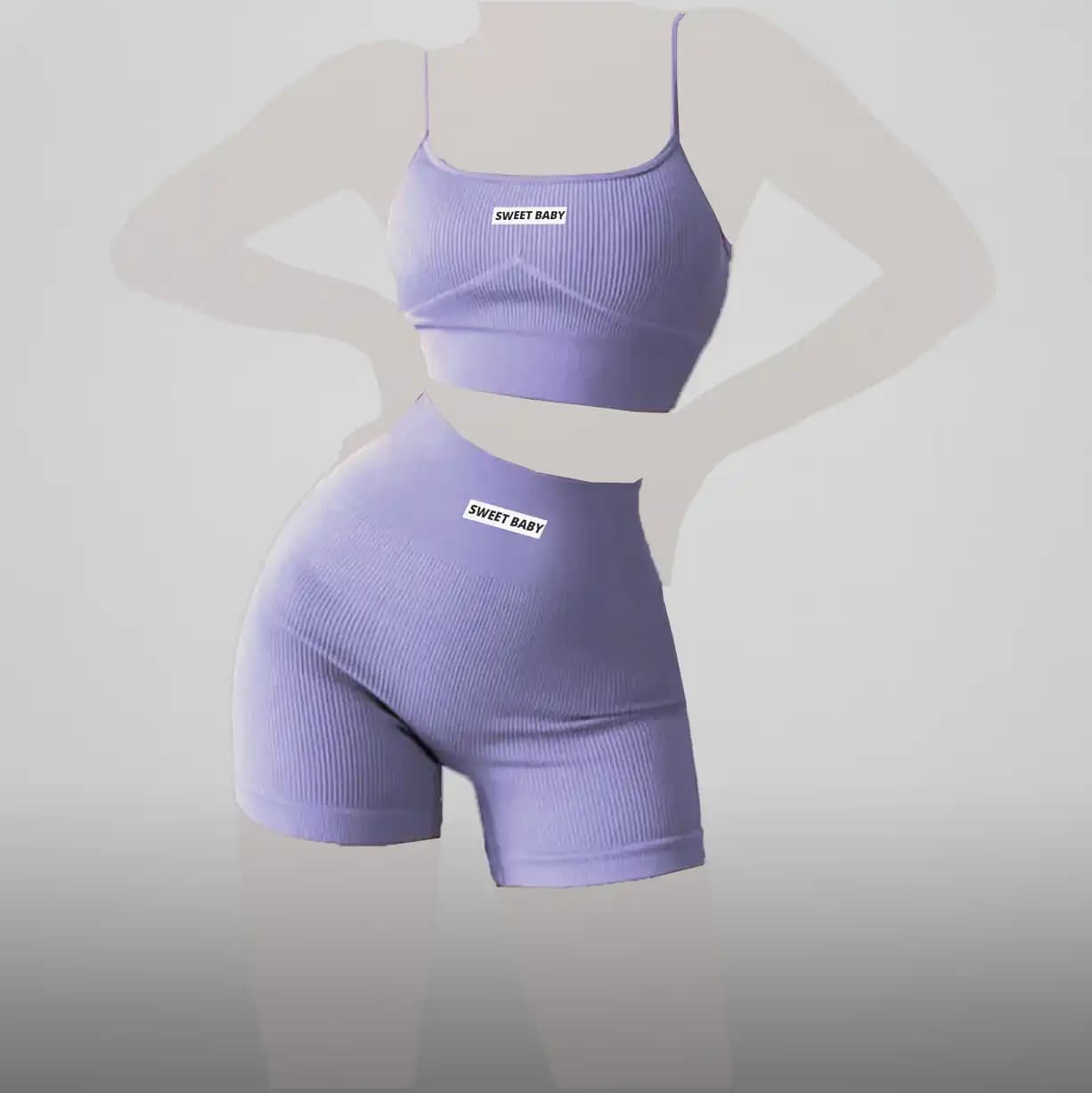ست نیمتنه شرتک کبریتی سیملس وارداتی S-KS42