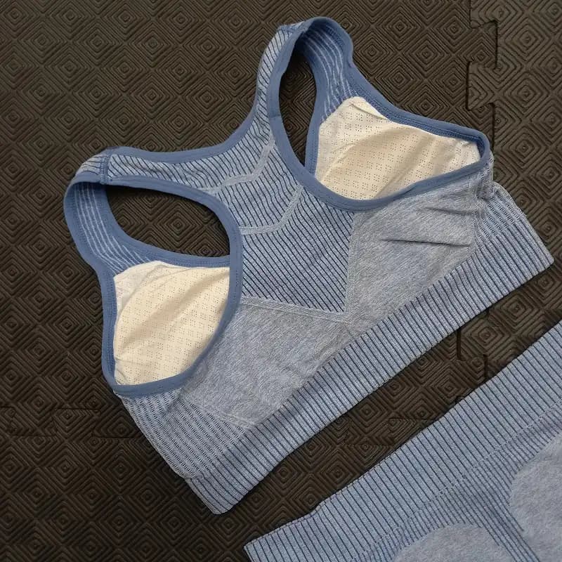 ست نیم تنه شورتک سیملس وارداتی Nk41 — تصویر ۶