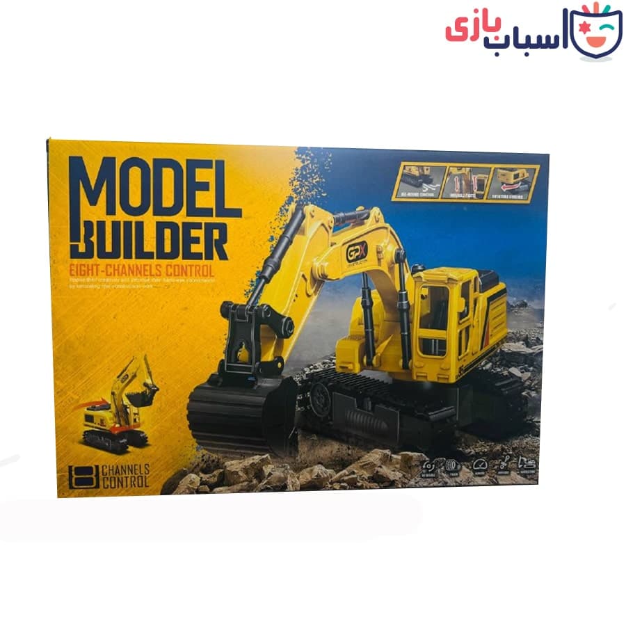 اسباب بازی ماشین کنترلی بیل مکانیکی شارژی 200_955 — تصویر ۲