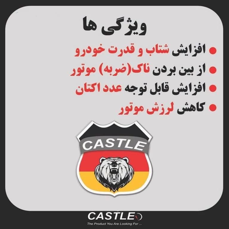 اکتان بوستر کستل مدل اولترا پرو — تصویر ۴