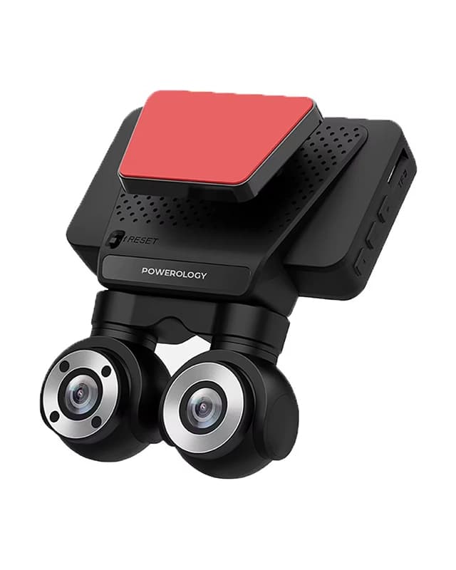 دوربین ثبت وقایع پاورولوژی Powerology Dual Lens Dash Camera CAM108