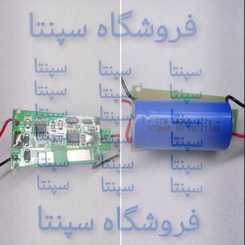 باطری ریش تراش جیمی 855(باطری به همراه برد)(اصل) باطری ماشین اصلاح جیمی مدل 855 باطری ماشین اصلاح سر و صورت جیمی 855