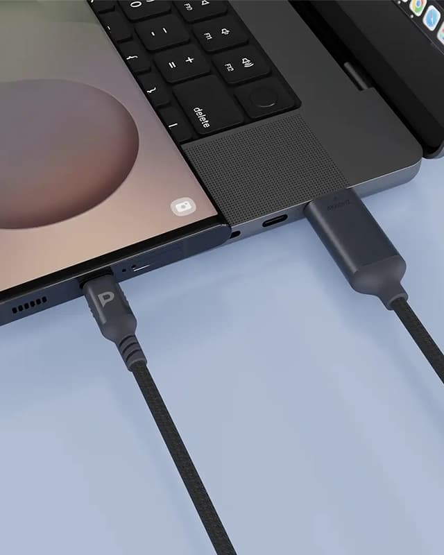 کابل تبدیل USB-C به HDMI پاورولوژی Powerology PowerSync Flex 4K PC028 — تصویر ۳