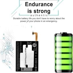 باطری اصلی شرکتی htc m10 با گارانتی 6ماه بدون قید شرط — تصویر ۴
