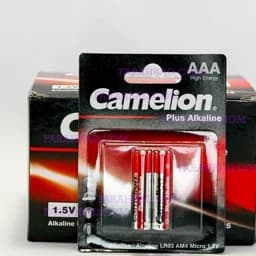 باطری نیم قلمی Camelion Plus Alkaline AAA باتریجدید — تصویر ۲
