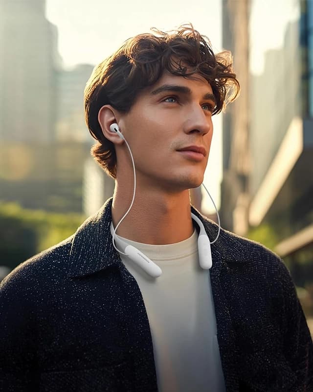 هدفون گردنی پاورولوژی Powerology Toneflex ENC Wireless Neckband — تصویر ۳