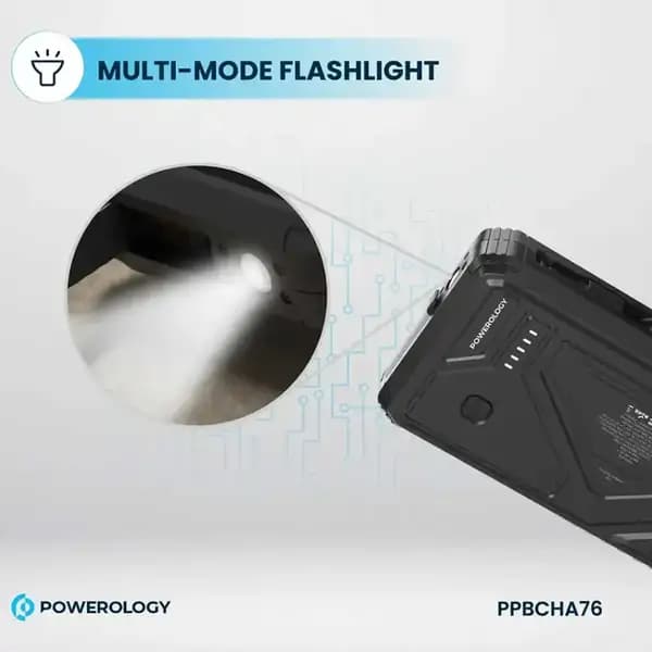 پاوربانک خورشیدی پاورولوژی Powerology 20000mAh Solar Power Bank PPBCHA76 — تصویر ۱۲
