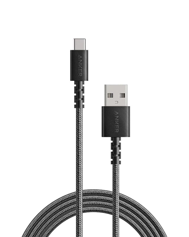 کابل شارژ انکر ANKER PowerLine Select+ 0.9m USB-C to USB-A A8022