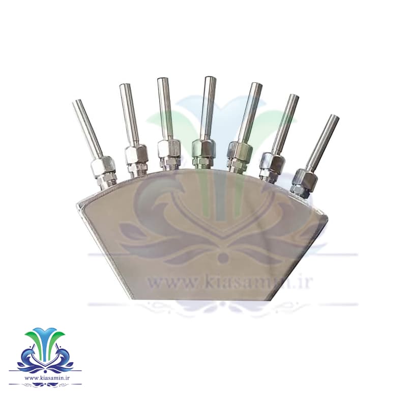 فواره آبنما پنجه ای استیل