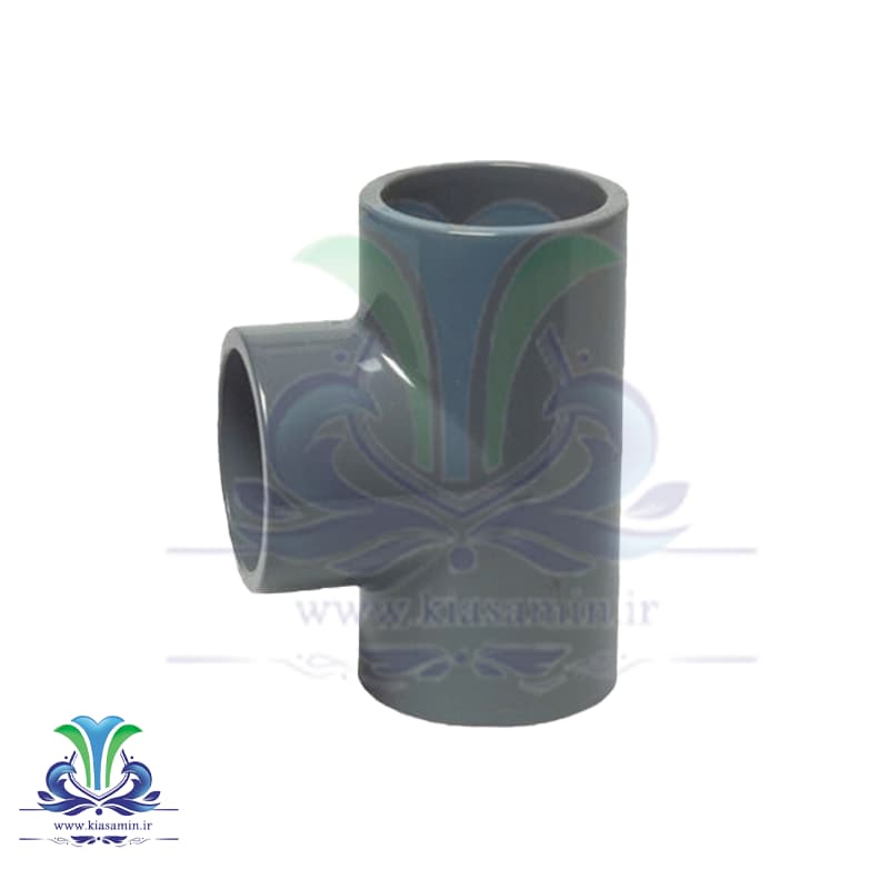 سه راه چسبی 90 درجه UPVC