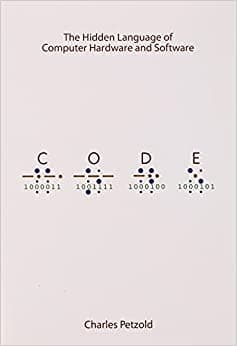 جلد معمولی سیاه و سفید_کتاب Code: The Hidden Language of Computer Hardware and Software