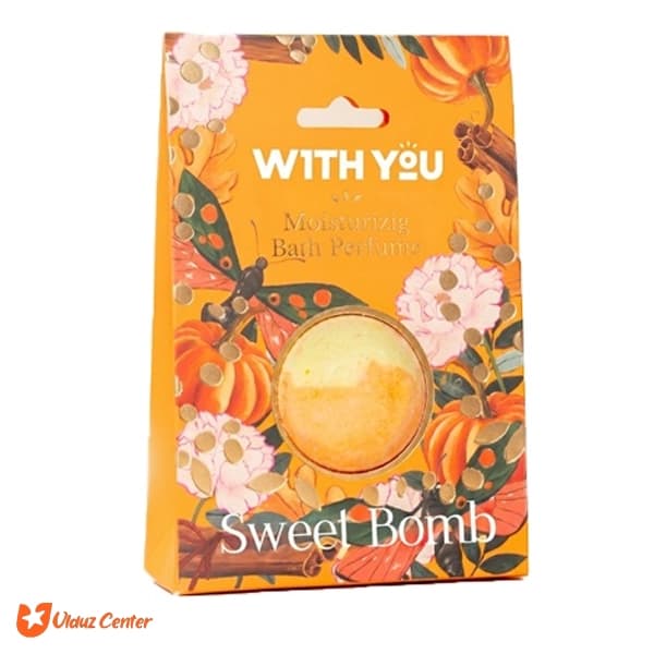 بمب حمام ویت یو رطوبت رسان پوست با رایحه Sweet Bomb وزن 50 گرم