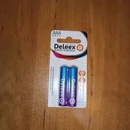 باطری نیم قلم دو عددی Deleex — تصویر ۲