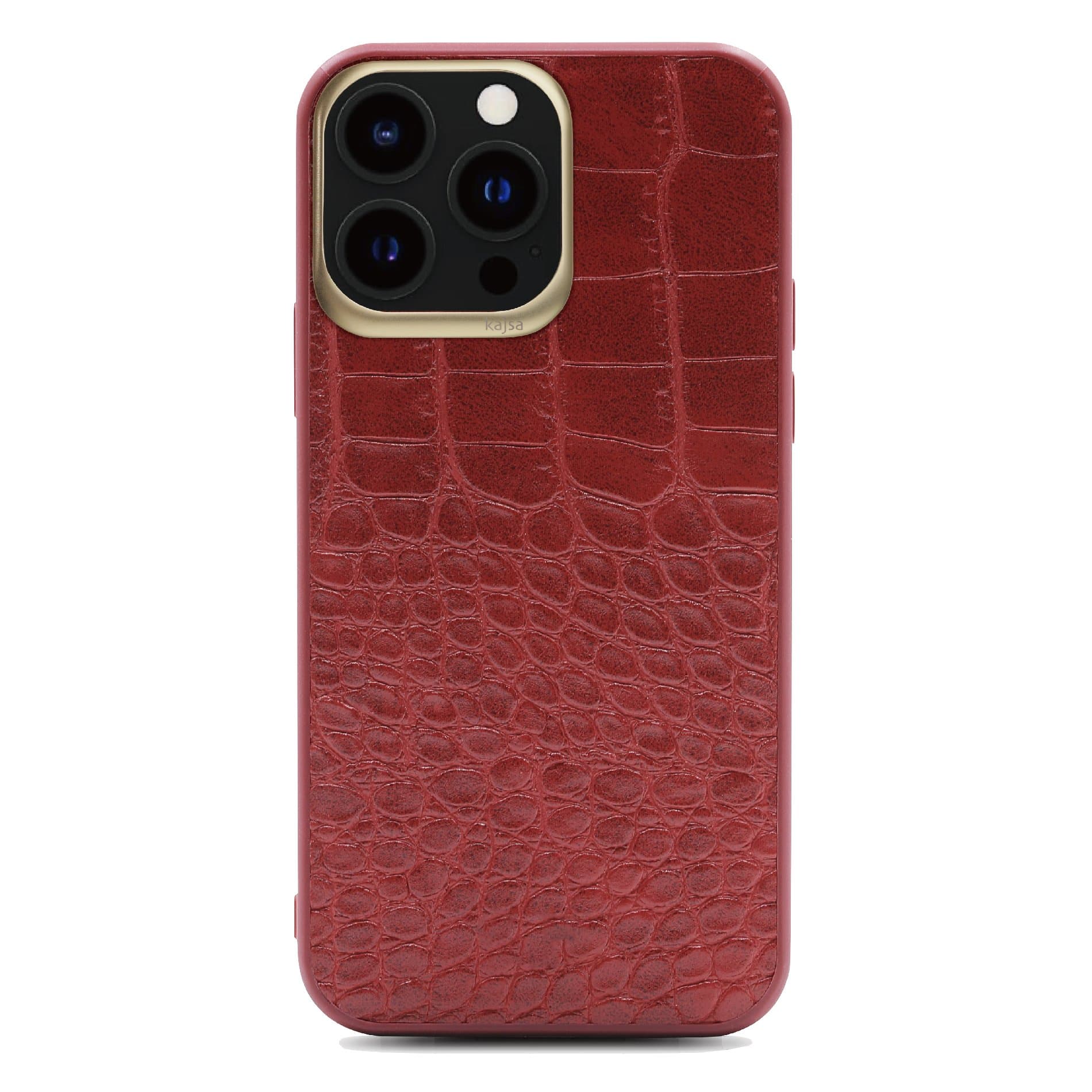 کاور KAJSA مدل Croco II مناسب برای گوشی موبایل Apple iPhone 13 ProMax