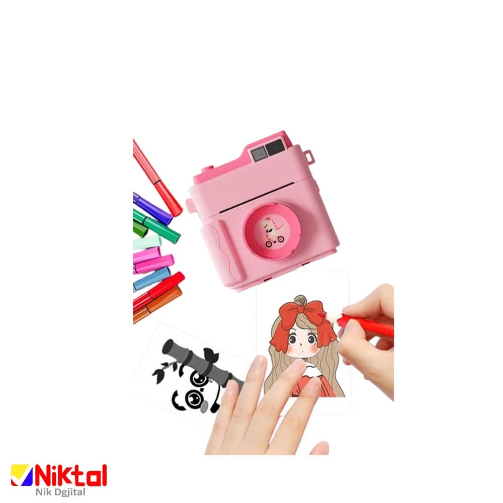 دوربین کودک LK002 | با قابلیت چاپ فوری و ضبط ویدئو 1080p و پشتیبانی از کارت حافظه32GB — تصویر ۴