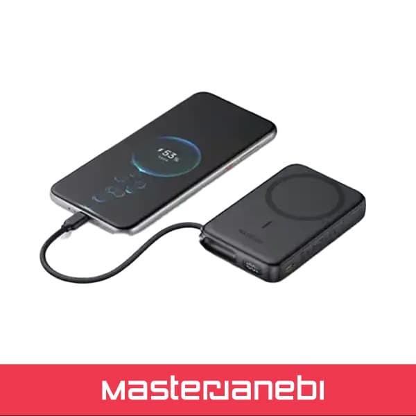 پاوربانک وایرلس 10000 با کابل متصل تایپ سی مک دودو Mcdodo Uni-Power Power Bank MC-865 — تصویر ۶