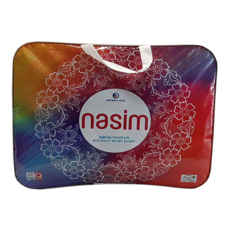 پتو 1 نفره نرمینه بافت مدل نسیم کد 03 سایز 210×155 سانتیمتر — تصویر ۵